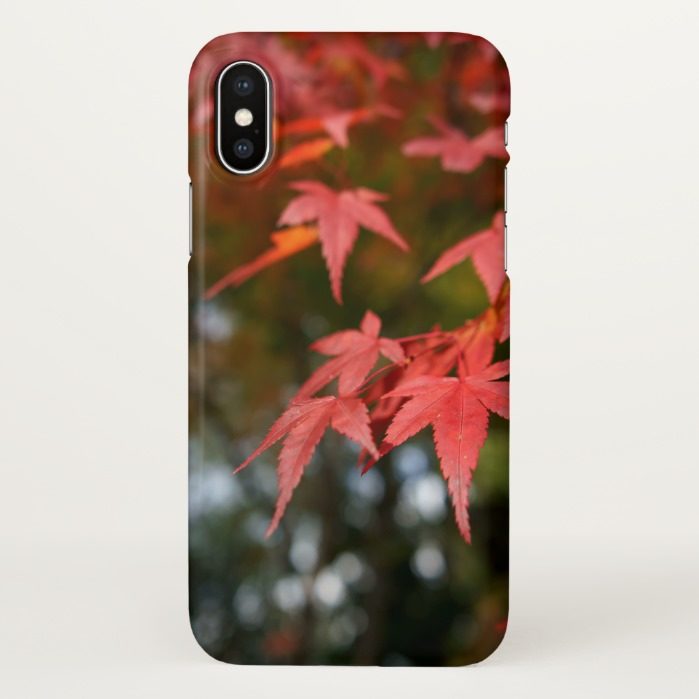 Autumn Leaves iPhone X Case