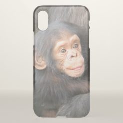 Baby Chimpanzee iPhone X Case