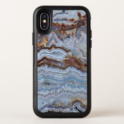 Bacon Agate Pattern OtterBox Symmetry iPhone X Case