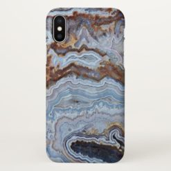 Bacon Agate Pattern iPhone X Case