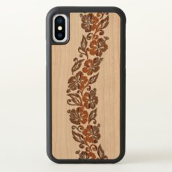 Banyans Hawaiian Hibiscus Surfboard iPhone X Case