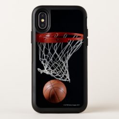 Basketball in Hoop OtterBox Symmetry iPhone X Case