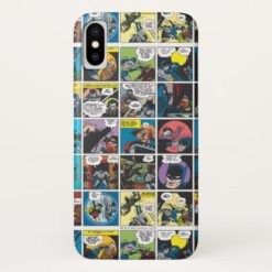 Batman Comic Panel 5x5 iPhone X Case