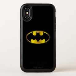 Batman Symbol | Oval Gradient Logo OtterBox Symmetry iPhone X Case