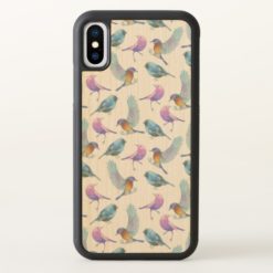 Beautiful Nature Birds Pattern iPhone X Case