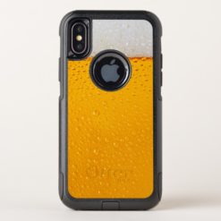 Beer Glass Close-up Funny OtterBox Commuter iPhone X Case