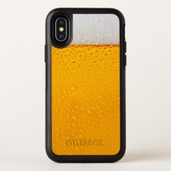 Beer Glass Close-up Funny OtterBox Symmetry iPhone X Case