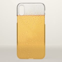Beer Glass Close-up Funny iPhone X Case