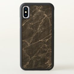 Black Marble iPhone X Case