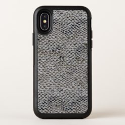 Black and Brown Snake Skin Pattern OtterBox Symmetry iPhone X Case