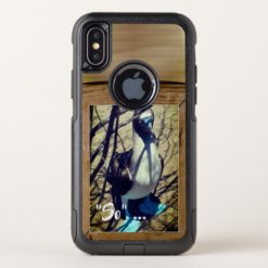 Blue-footed (pg rated) OtterBox commuter iPhone x Case