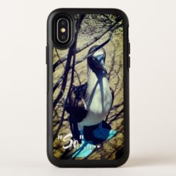 Blue-footed (pg rated) OtterBox symmetry iPhone x Case