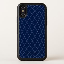 Blue geometry OtterBox symmetry iPhone x Case