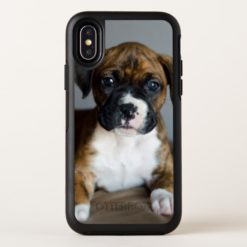 Brindle Boxer Puppy OtterBox Symmetry iPhone X Case