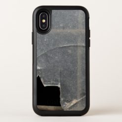 Broken Glass With Metal Bars OtterBox Symmetry iPhone X Case