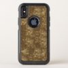 Brown Snake Skin Pattern OtterBox Commuter iPhone X Case