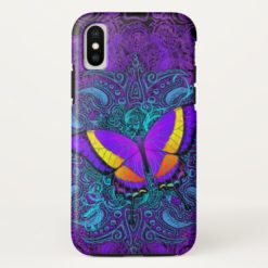 Butterfly Delight Tough iPhone X Case