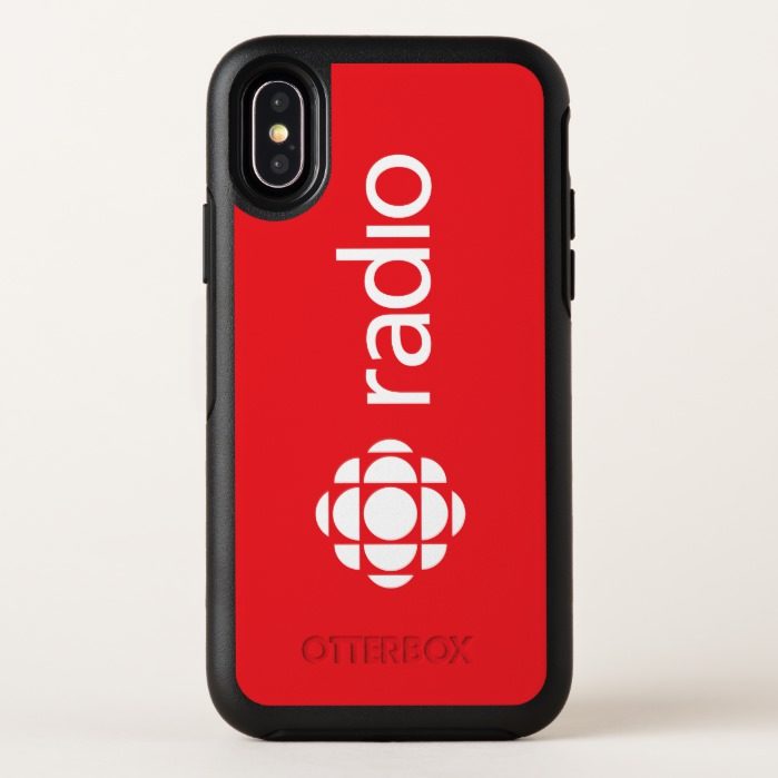 CBC Radio Logo OtterBox Symmetry iPhone X Case