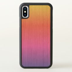 CREATE YOUR OWN BUMPER WOOD iPhone X Case