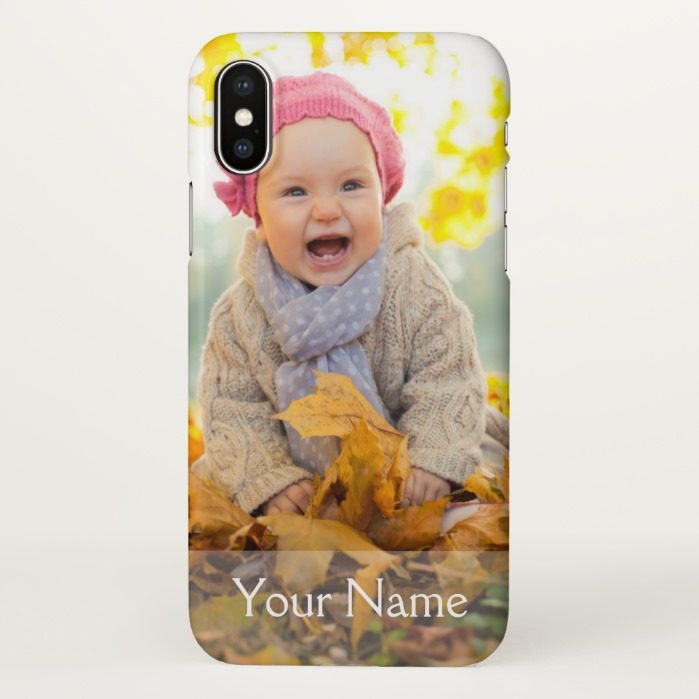 CREATE YOUR OWN PHOTO iPhone X Case