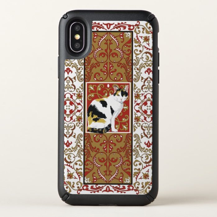 Calico Cat Baroque Speck iPhone X Case