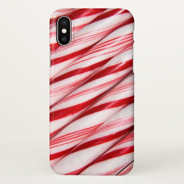 Candy Canes iPhone X Case