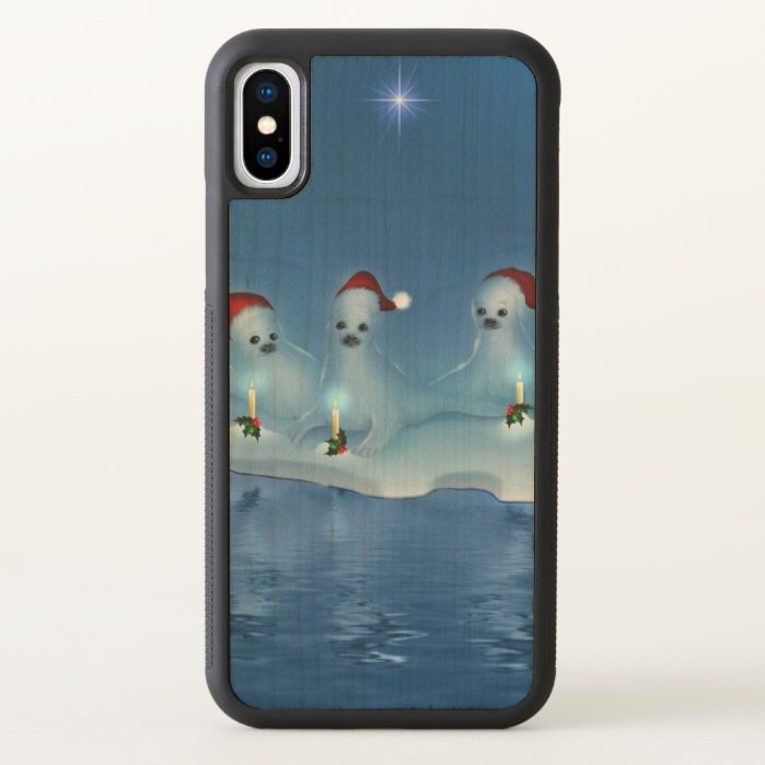 Christmas Seals iPhone X Case