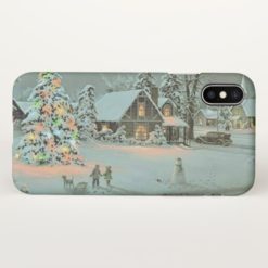 Christmas Season's Greetings To All iPhone X Case