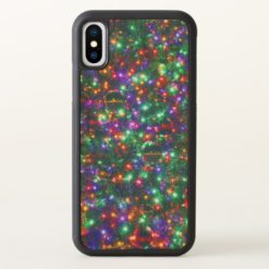 Christmas Sparkling Stars iPhone X Case