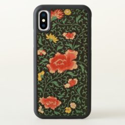 Climbing Rose Pattern iPhone X Case