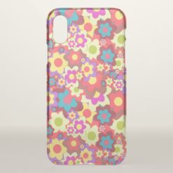 Colorful Flower Candies iPhone X Deflector Case