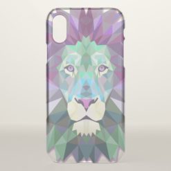 Colorful Lion iPhone X Case