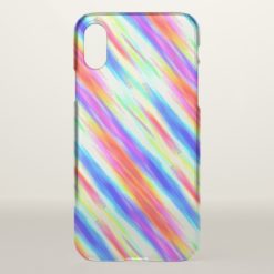Colorful Pattern iPhone X Case