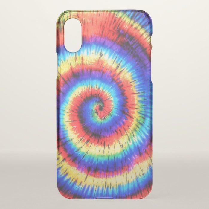 Colorful Psychedelic Pattern iPhone X Case