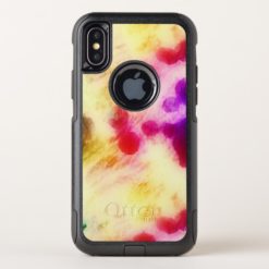 Colorful Stained Tissue Paper OtterBox Commuter iPhone X Case