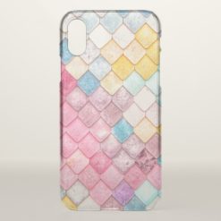 Colorful Tile Pattern iPhone X Case