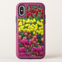 Colorful Tulips Floral OtterBox Symmetry iPhone X Case