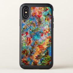 Colorful Vintage Flowers Collage Speck iPhone X Case