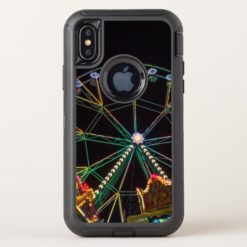 Cool Funfair at Night OtterBox Defender iPhone X Case