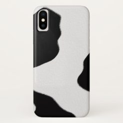 Cow Spots iPhone X Case