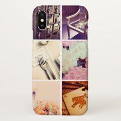 Custom Instagram Photo Collage iPhone X Case
