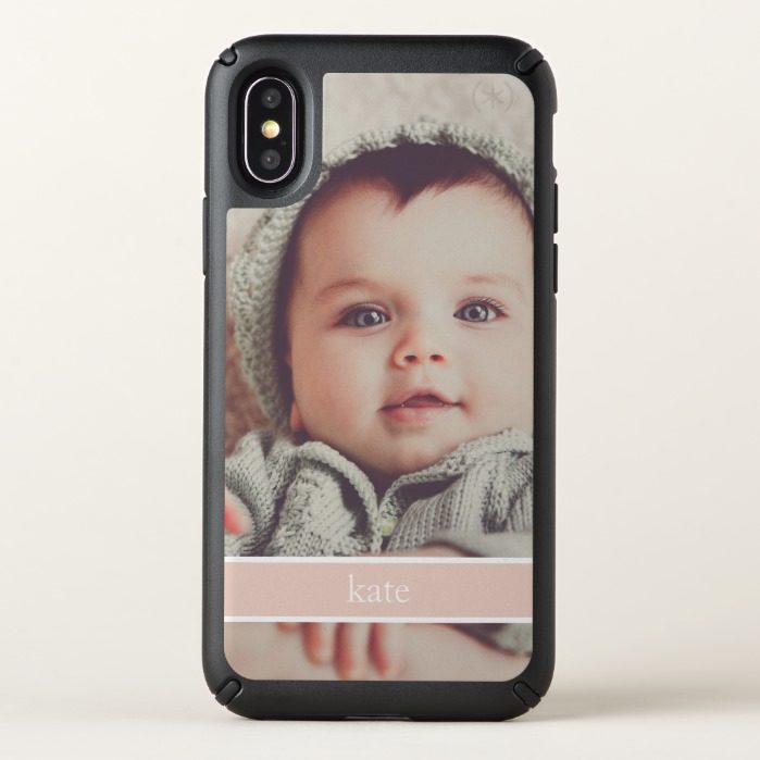 Custom Photo Personalized Speck iPhone X Case