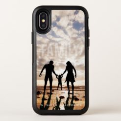 Customizable. Family Picture. Add Name an State OtterBox Symmetry iPhone X Case