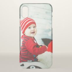 Cute Baby Custom iPhone X Clearly? Deflector Case