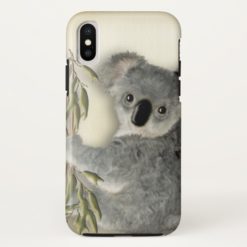 Cute Baby Koala iPhone X Case