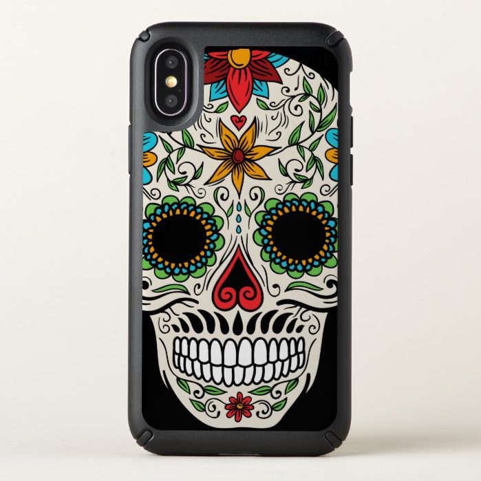 Day of the Dead Sugar Skull Speck iPhone X Case