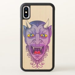Devil Illustration iPhone X Case