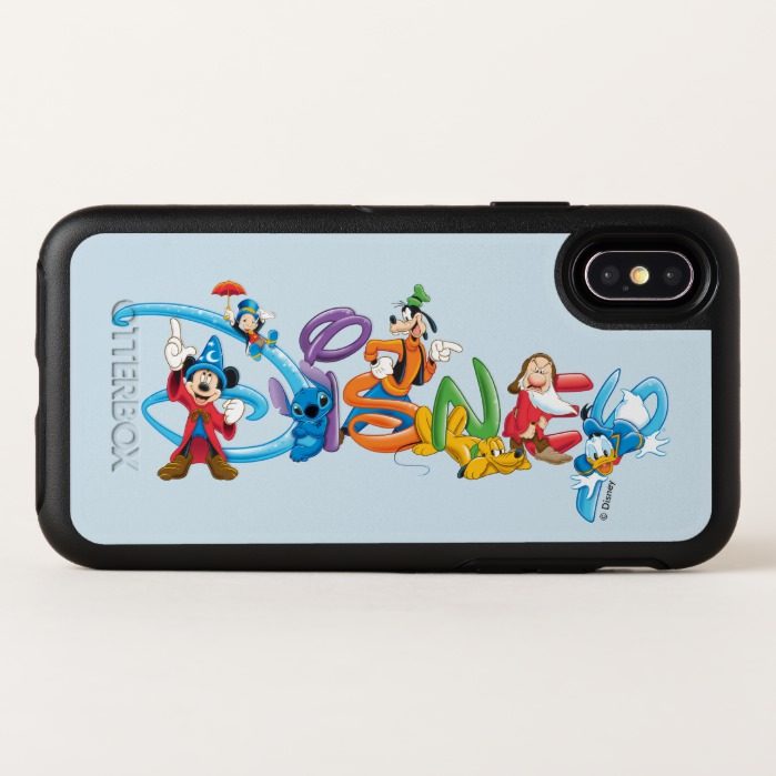 Disney Logo | Mickey and Friends OtterBox Symmetry iPhone X Case
