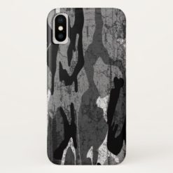 Distressed Arctic Camo iPhone X Case