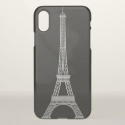 Eiffel Tower iPhone X Deflector Case